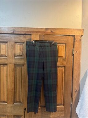 Black watch Plaid women’s  jcrew Dress Pants